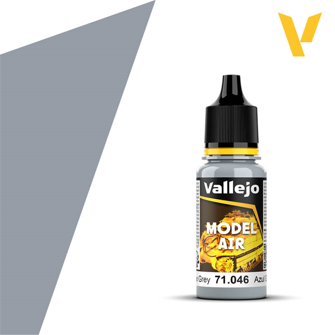 Vallejo 71046 18 ml. Pale Grey Blue, Model Air Series Model Paint