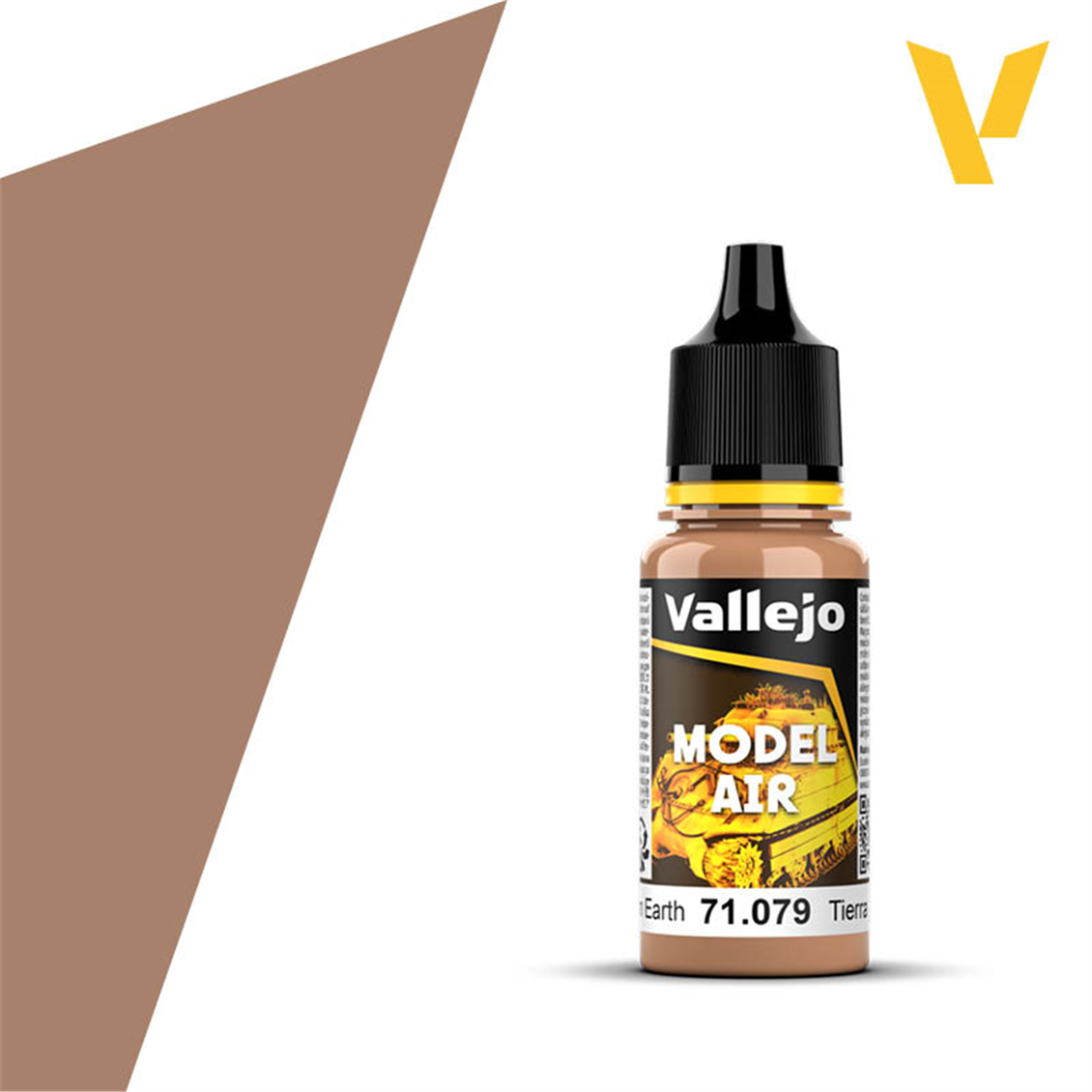 Vallejo 71079 18 ml. Tan Earth, Model Air Series Model Paint