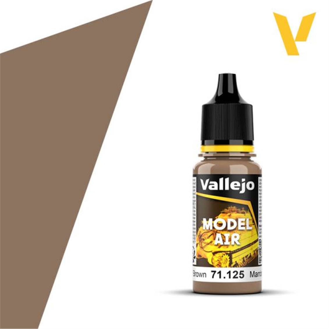 Vallejo 71125 18 ml. USAF Brown, Model Air Serisi Model Boyası