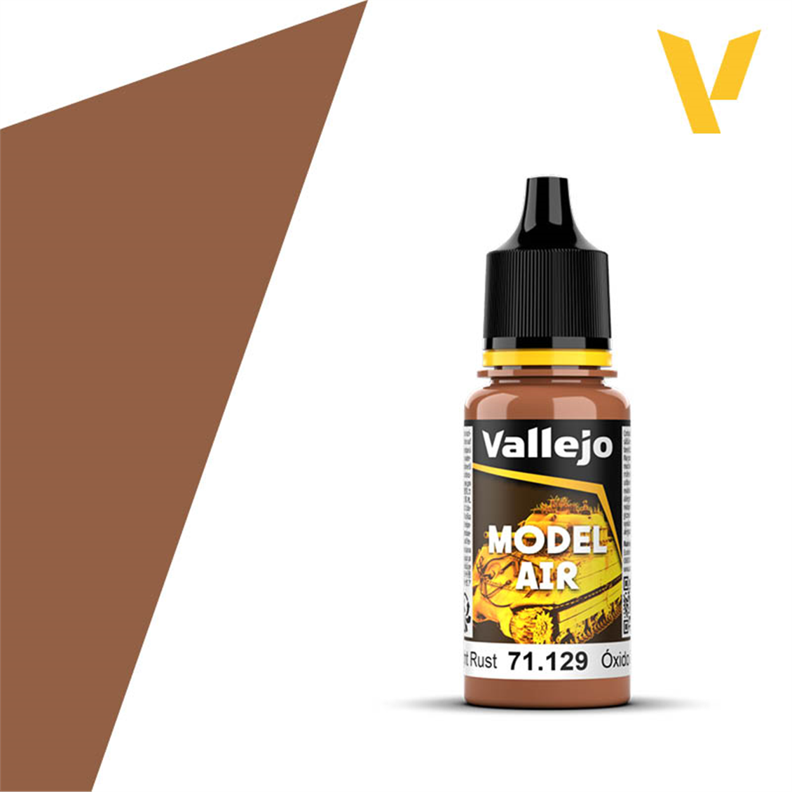Vallejo 71129 18 ml. Light Rust, Model Air Series Model Paint