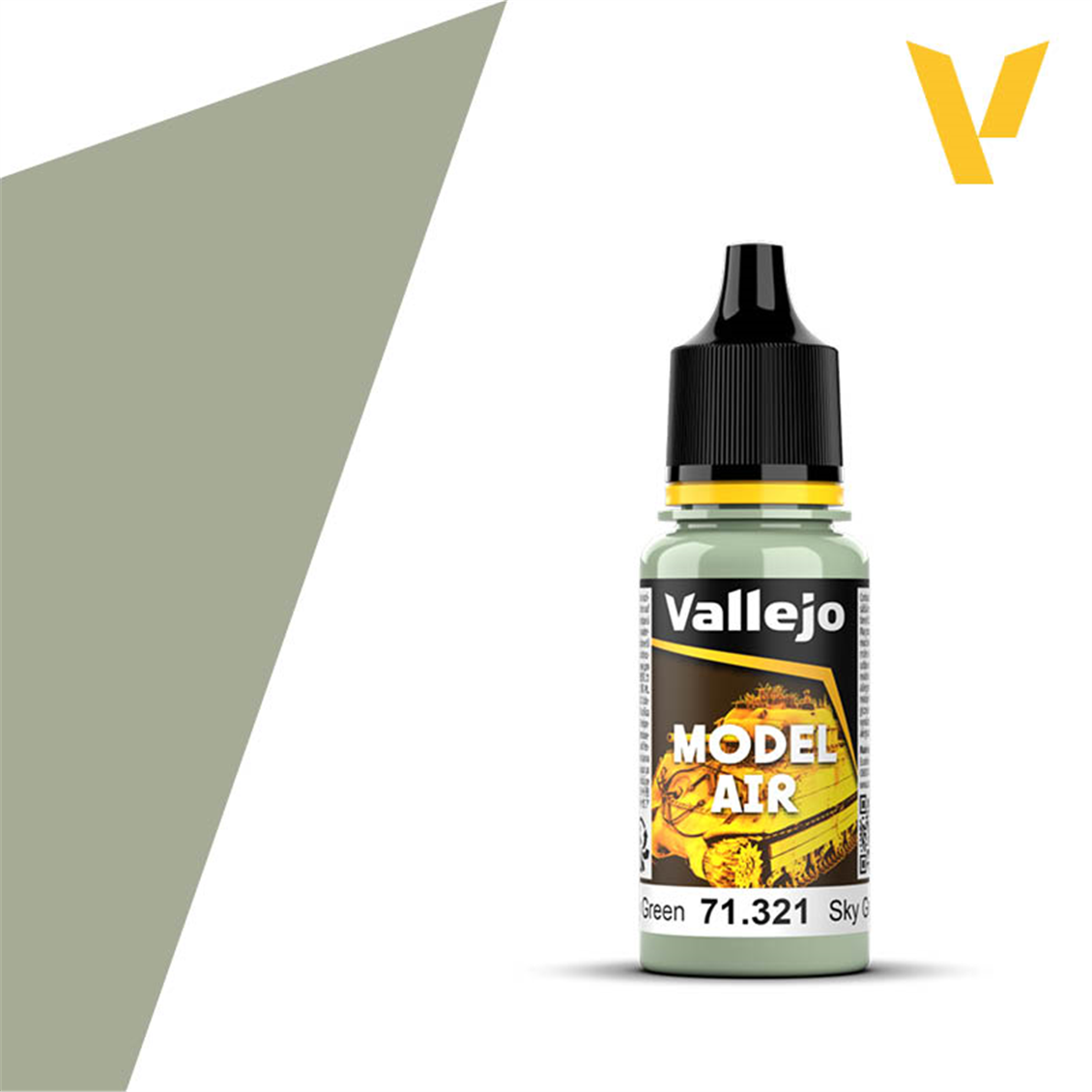 Vallejo 71321 18 ml. IJA Light Grey Green, Model Air Series Model Paint