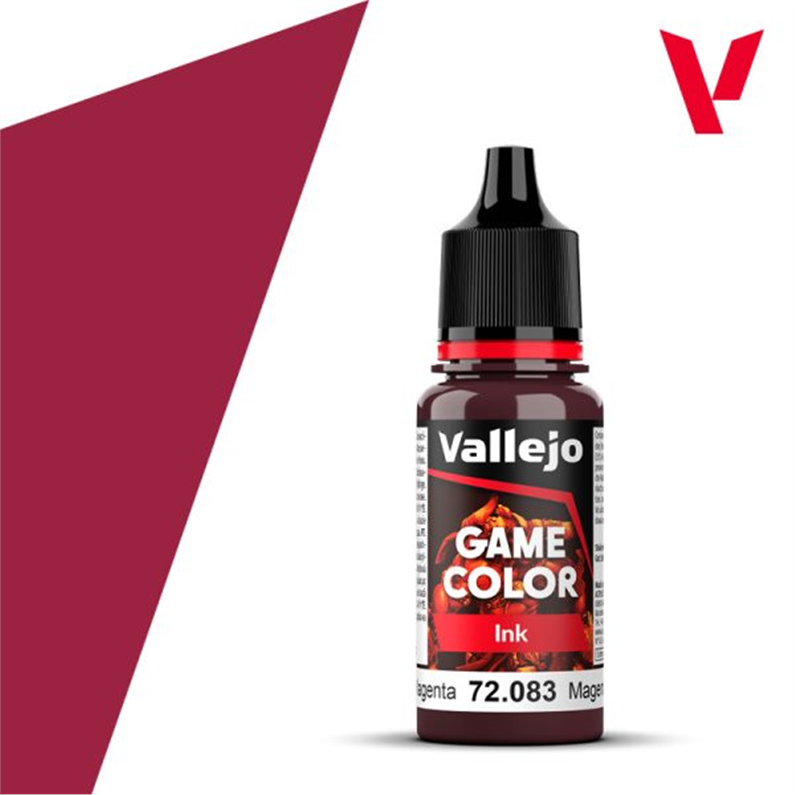 Vallejo 72083 18 ml. Magenta, Game Color Series Model Paint
