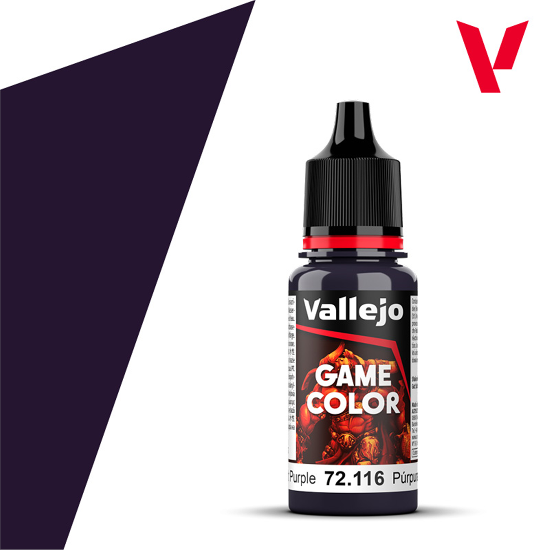 Vallejo 72116 18 ml. Midnight Purple, Game Color Series Model Paint