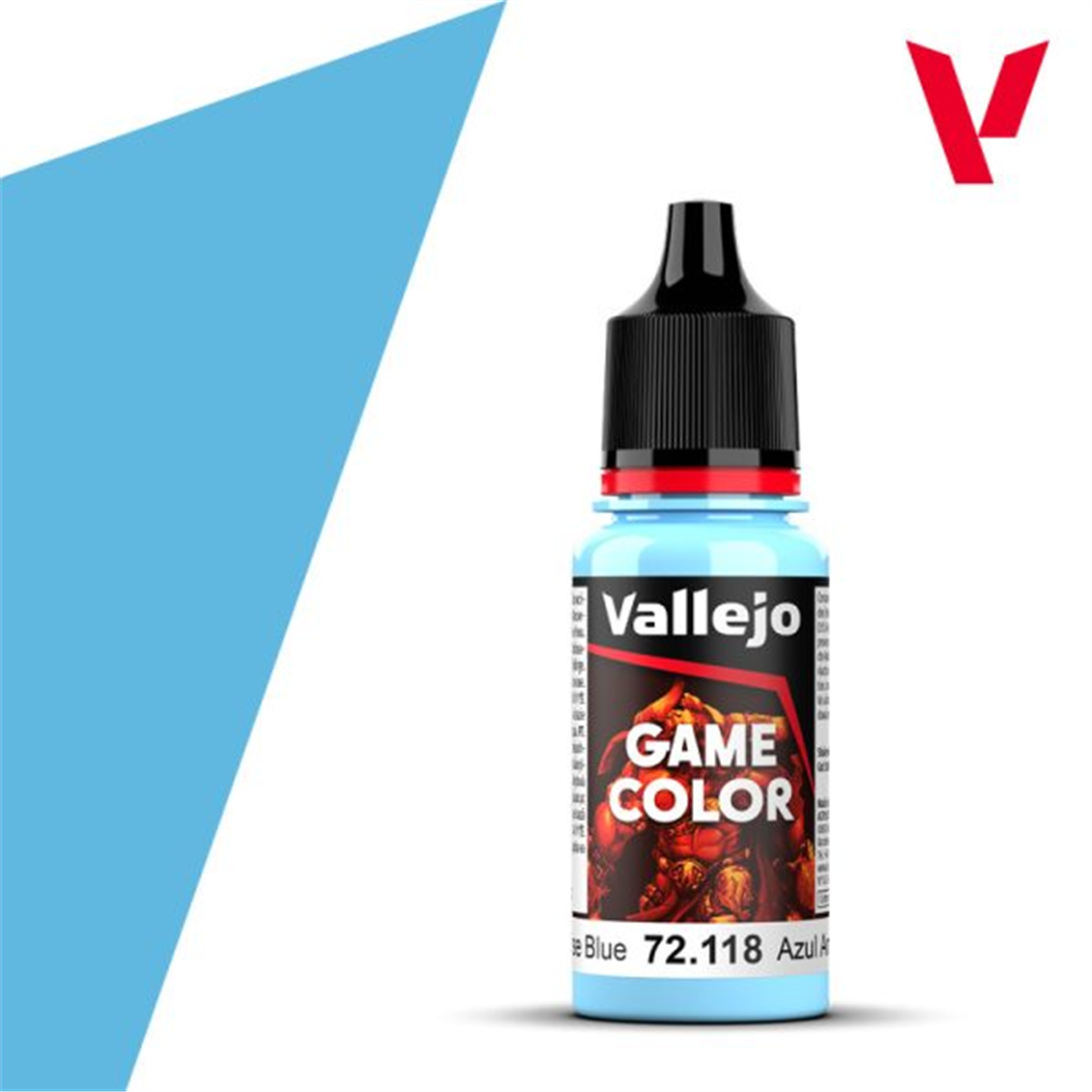 Vallejo 72118 18 ml. Sunrise Blue, Game Color Series Model Paint