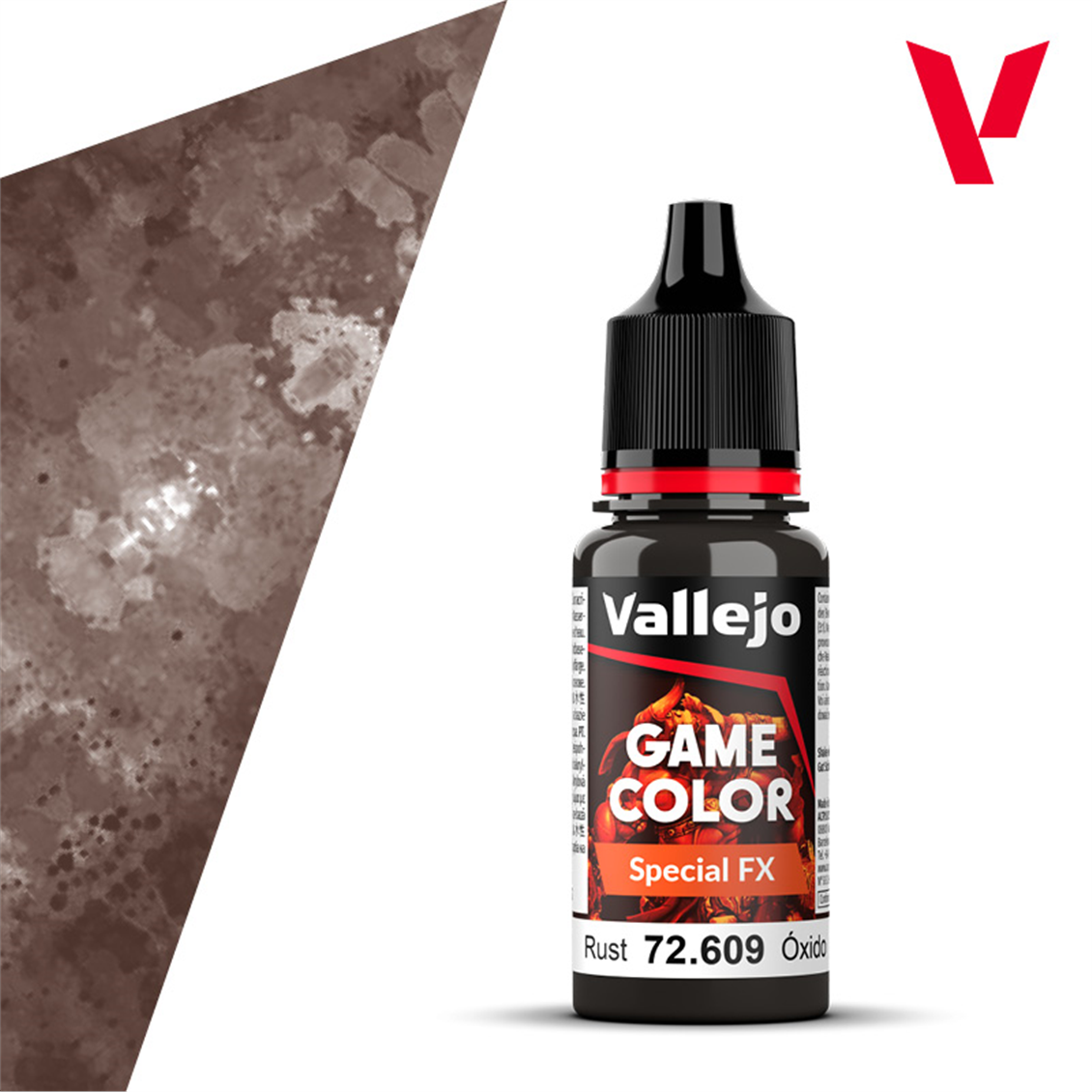 Vallejo 72609 18 ml. Rust, Special FX Game Color Series Model Paint