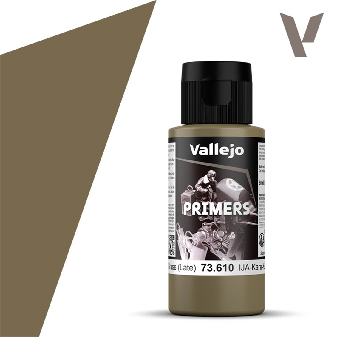 Vallejo 73610 60 ml. IJA Kare Kusa IRO Parched Grass (late), Primer Model Paint