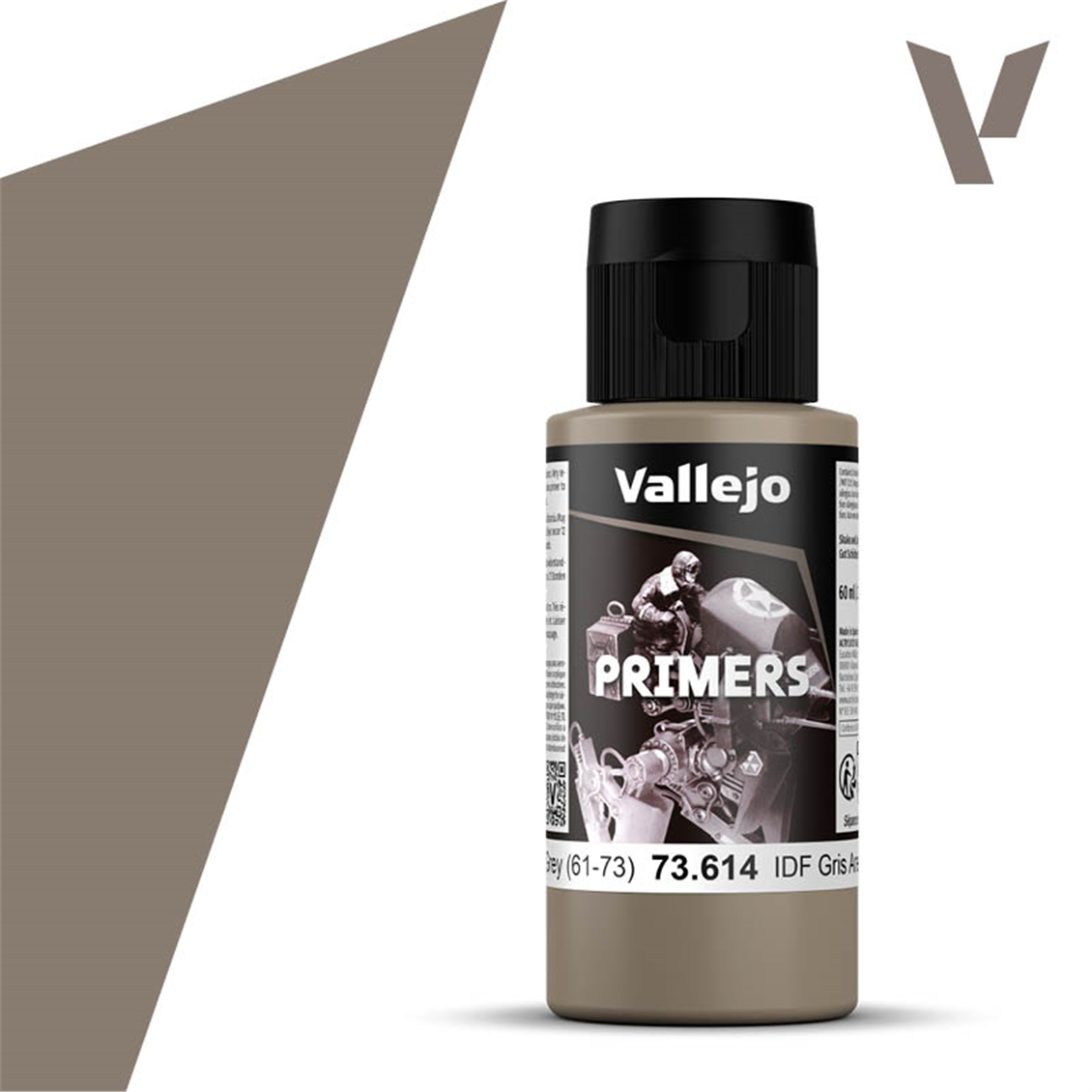 Vallejo 73614 60 ml. IDF Israeli Sand Grey 61-73, Primer Model Paint