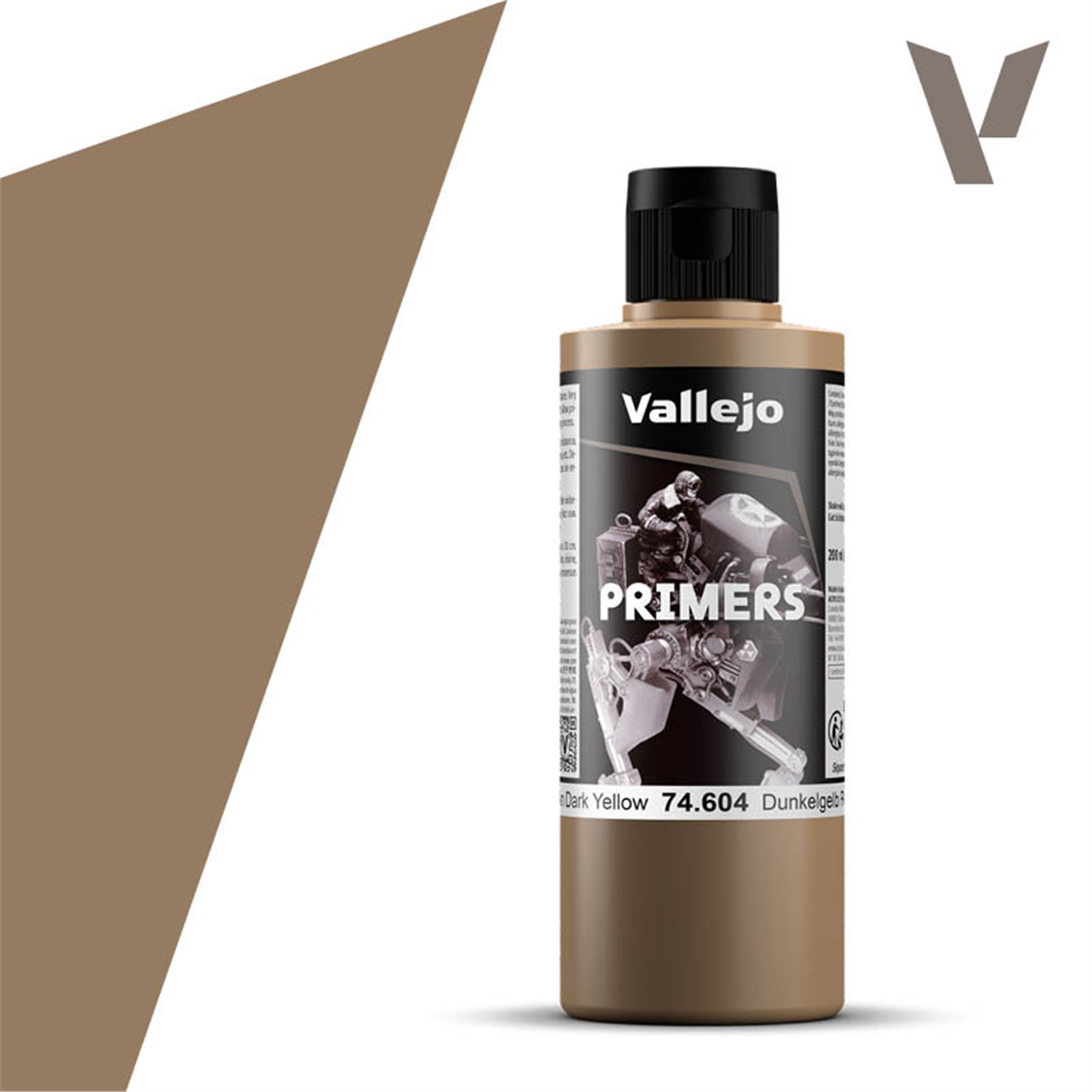 Vallejo 74604 200 ml. Ger. Dark Yellow, Astar Model Boyası
