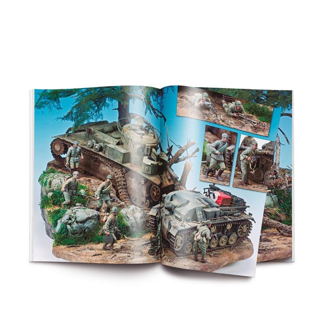 Vallejo 75004 Landscapes of War Vol.1, 112 Sayfa, İngilizce Modelcilik Kitabı