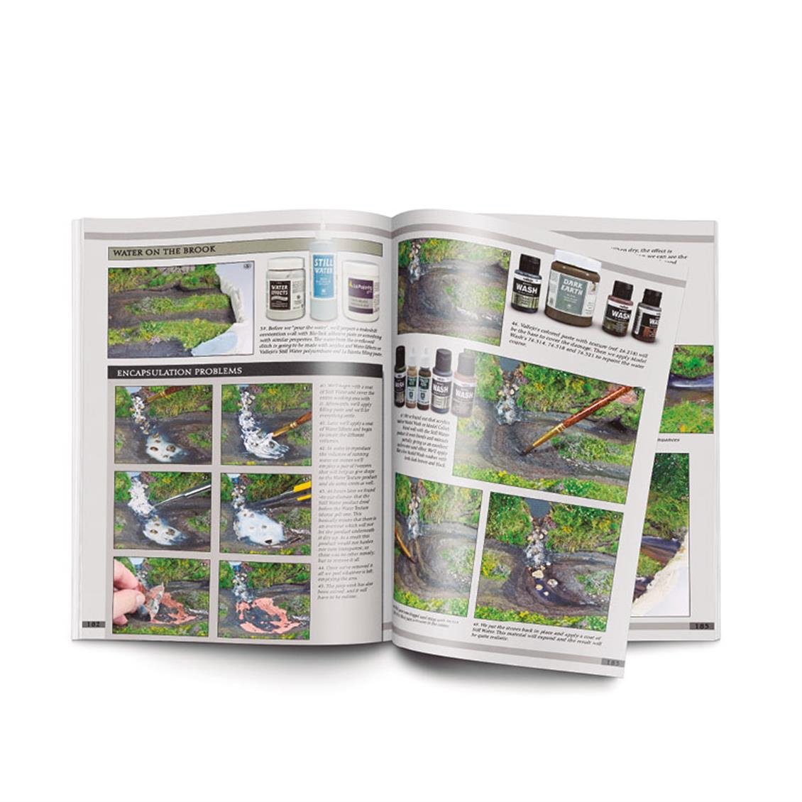 Vallejo 75009 Landscapes of War Vol.2, 200 Sayfa, İngilizce Modelcilik Kitabı