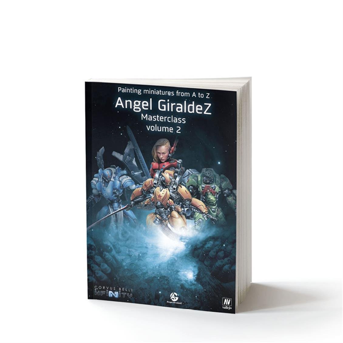 Vallejo 75010 Painting Miniatures A.Giraldez Vol.2, 152 Sayfa, İngilizce Modelcilik Kitabı