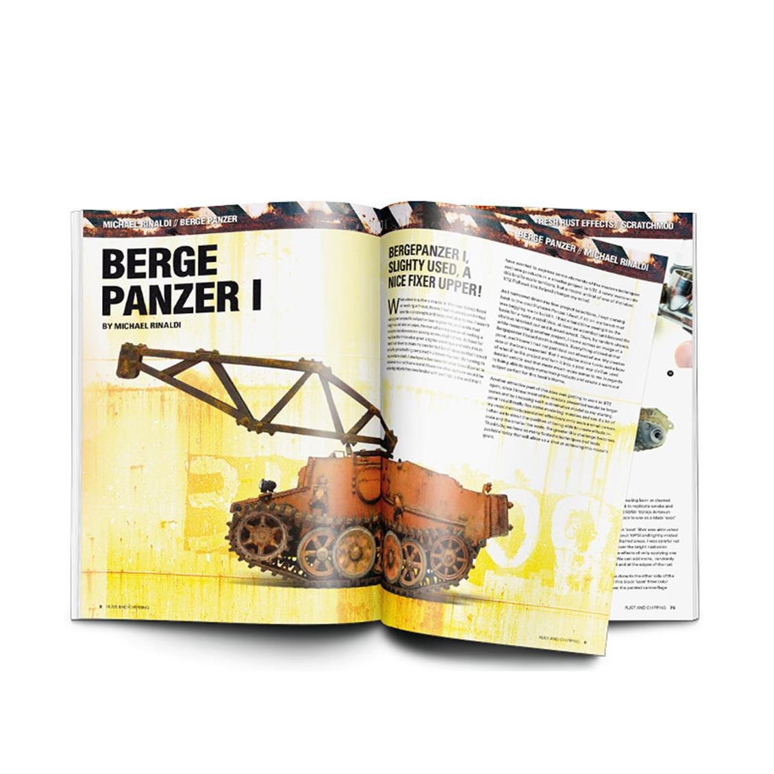 Vallejo 75011 Rust & Chipping, 96 Sayfa, İngilizce Modelcilik Kitabı