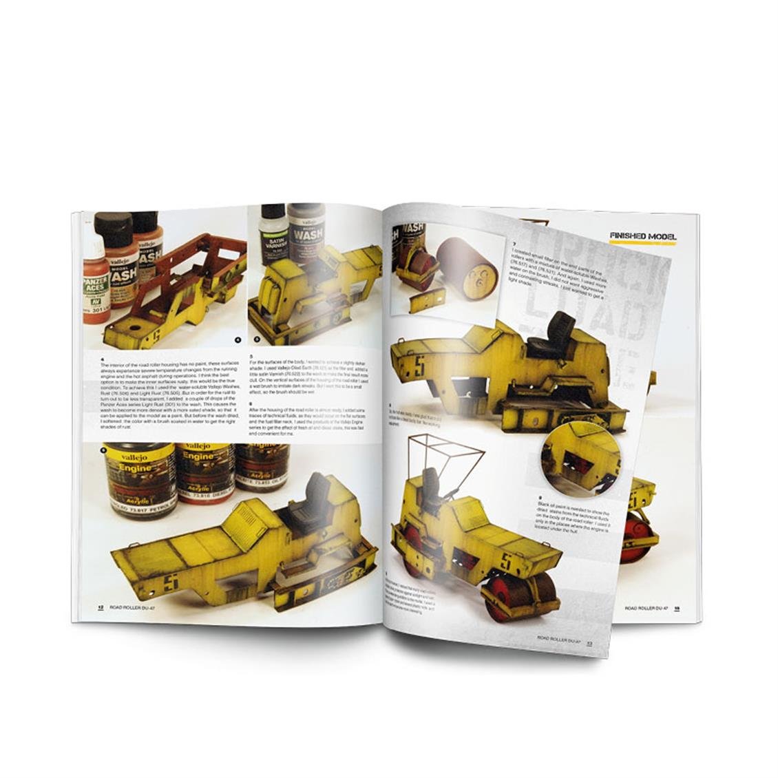 Vallejo 75012 Civil Vehicles by Eugene Tur, 116 Sayfa, İngilizce Modelcilik Kitabı