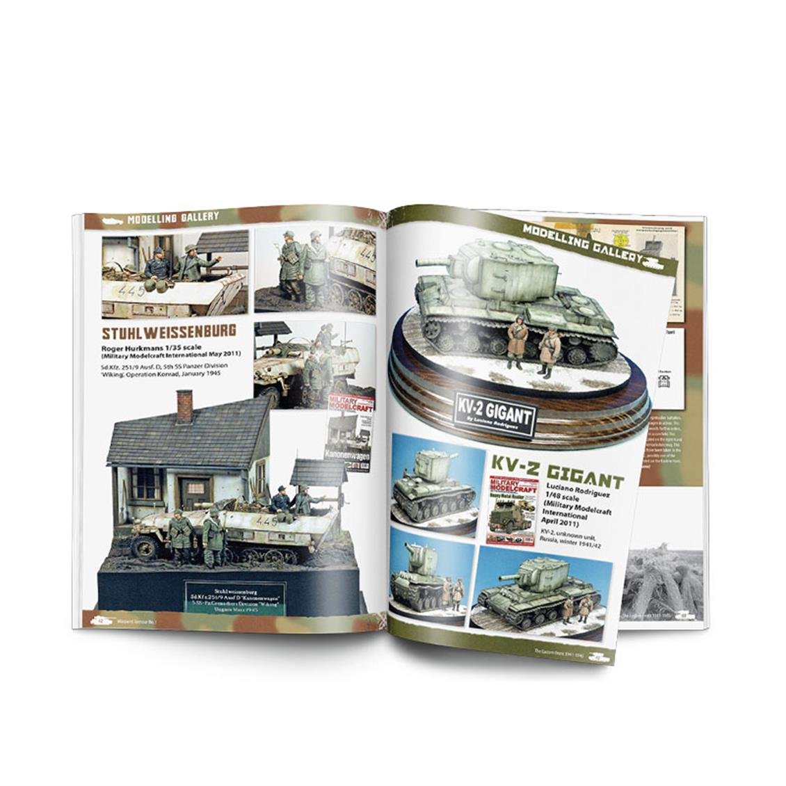 Vallejo 75014 Armour of the Eastern Front 1941-1945, 80 Sayfa, İngilizce Modelcilik Kitabı