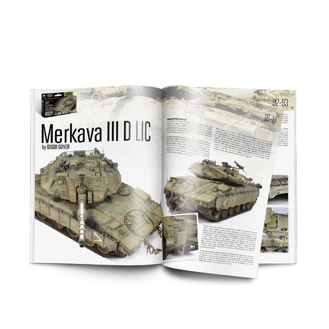 Vallejo 75017 IDF Colors, 112 Sayfa, İngilizce Modelcilik Kitabı