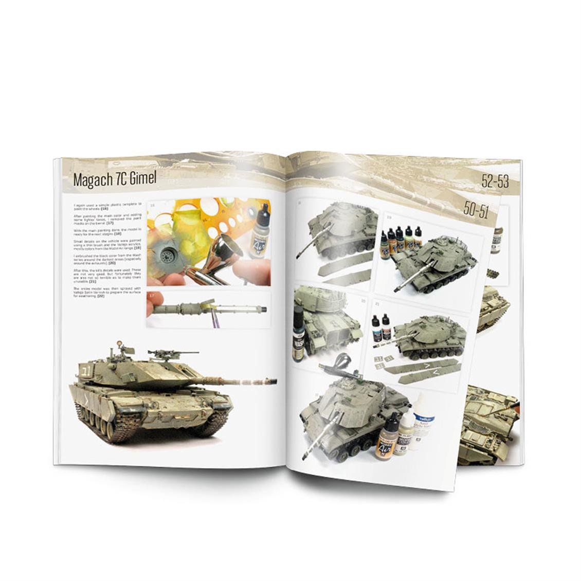 Vallejo 75017 IDF Colors, 112 Sayfa, İngilizce Modelcilik Kitabı