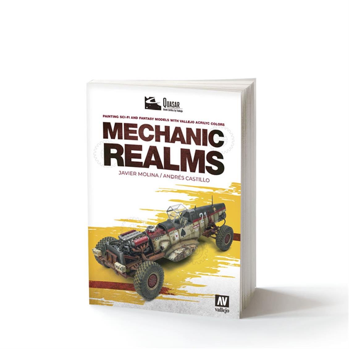Vallejo 75018 Mechanic Realms, 116 Sayfa, İngilizce Modelcilik Kitabı