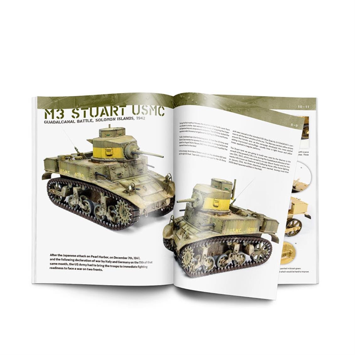 Vallejo 75019 WWII US ARMY in Europe and the Pacific,  128 Sayfa, İngilizce Modelcilik Kitabı