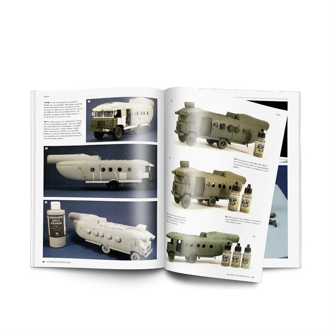 Vallejo 75020 Master Scale Modelling by José Brito, 552 Sayfa, İngilizce Modelcilik Kitabı