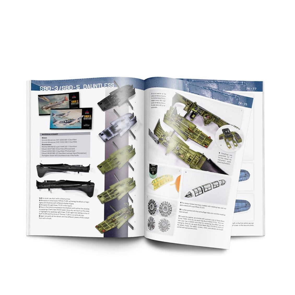 Vallejo 75024 WWII US NAVY Colors, 112 Sayfa, İngilizce Modelcilik Kitabı