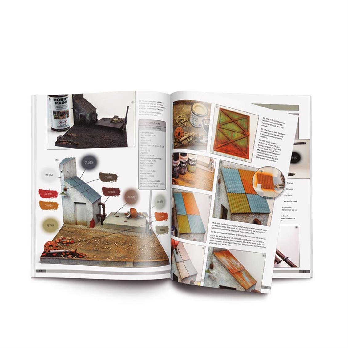 Vallejo 75026 Landscapes of War Vol.4, 120 Sayfa, İngilizce Modelcilik Kitabı