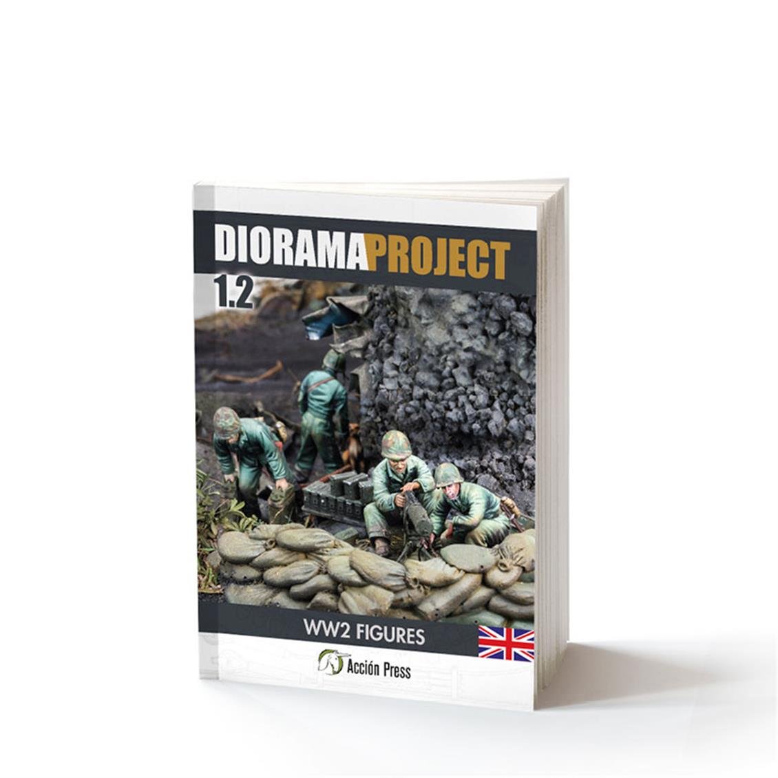 Vallejo 75041 Diorama Project 1.2 Figures, 152 Sayfa, İngilizce Modelcilik Kitabı