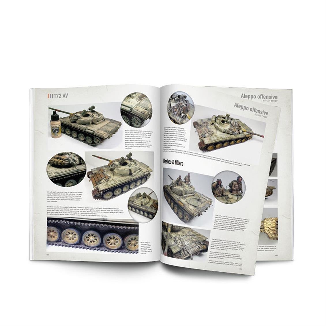 Vallejo 75043 Red Steel by Chema Cabrero, 240 Sayfa, İngilizce Modelcilik Kitabı