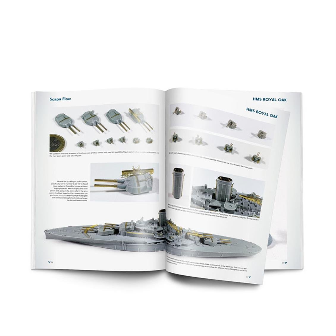 Vallejo 75058 Scapa Flow, 64 Sayfa, İngilizce Modelcilik Kitabı