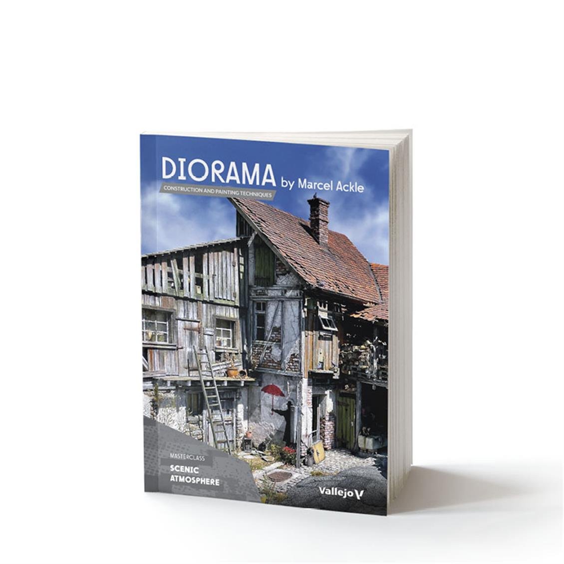 Vallejo 75065 Diorama by Marcel Ackle, 160 Sayfa, İngilizce Modelcilik Kitabı