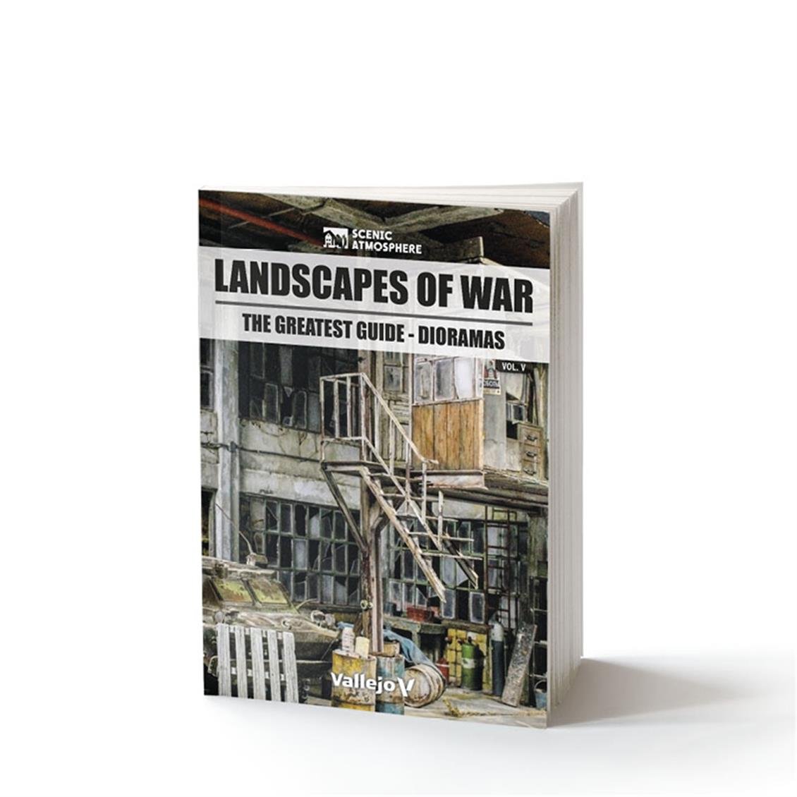 Vallejo 75073 Landscapes of War Vol.5, 184 Sayfa, İngilizce Modelcilik Kitabı