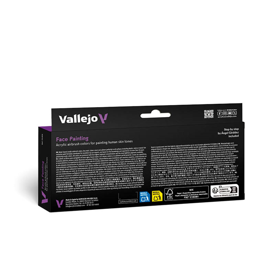 Vallejo 76003 18 ml. Pale Flesh, Model Air Serisi Model Boyası