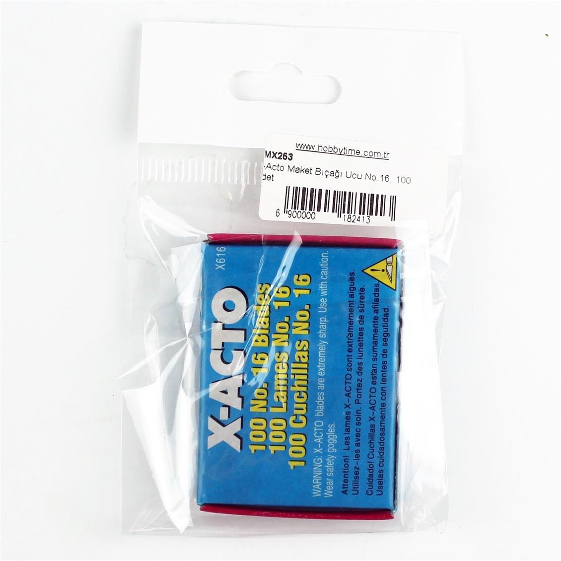 Himax X-Acto No.16 Utility Knife Tip, 100 Pieces