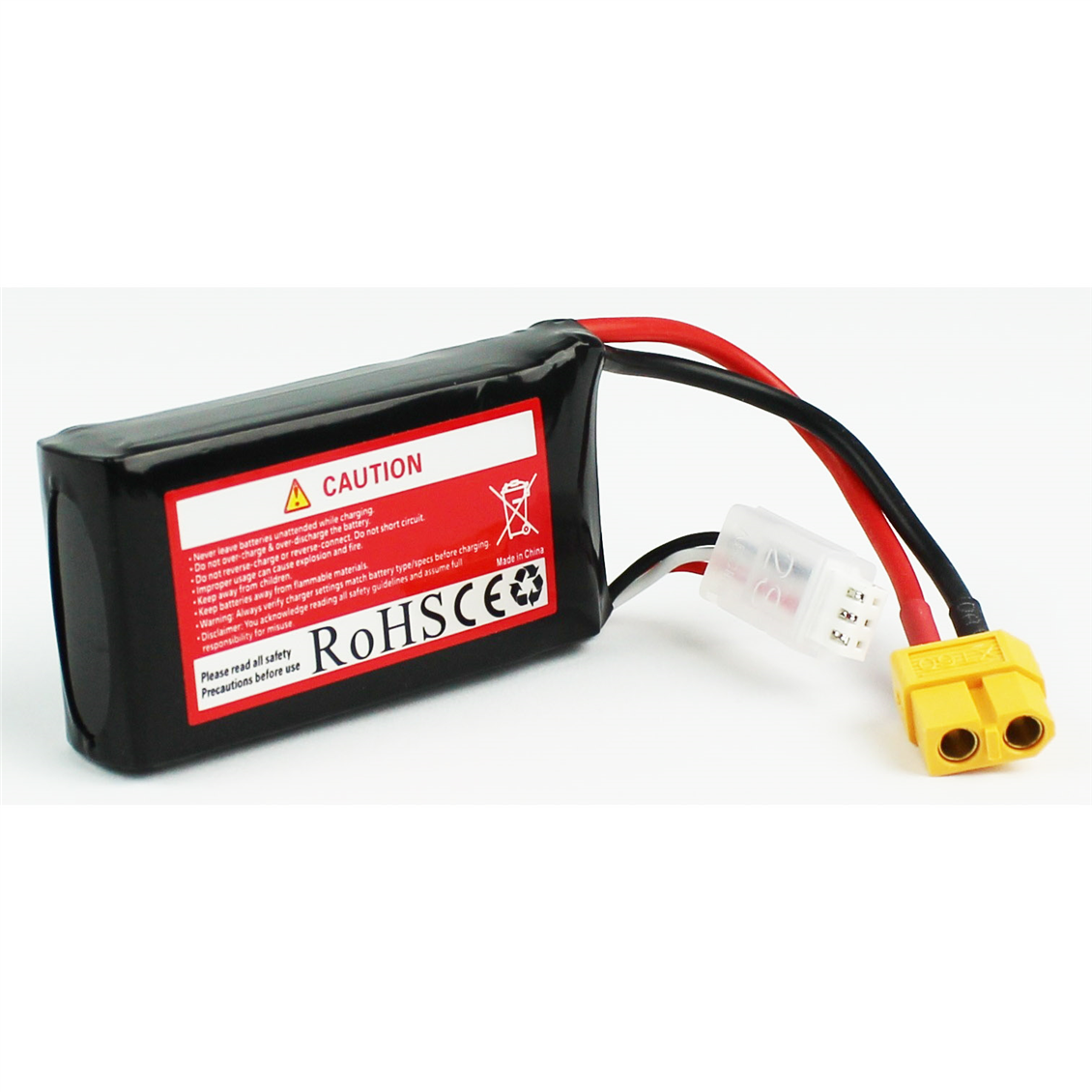 Zeee Power 2S, 7.4 Volt, 1300 mAh, 50C, XT60 Fişli, Li-Po Pil