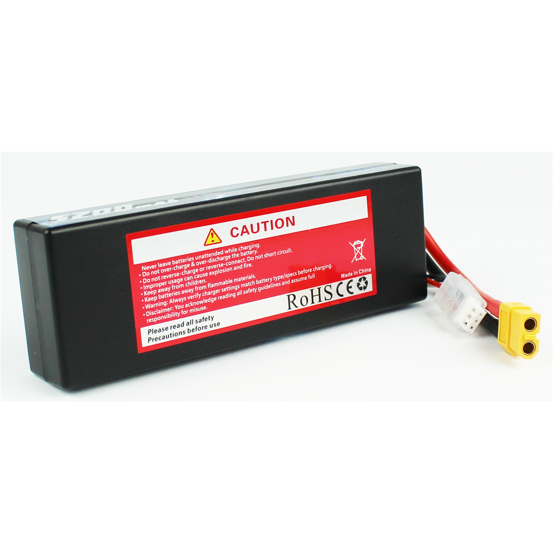 Zeee Power 2S, 7.4 Volt, 5200 mAh, 70C, XT60 Fişli, Li-Po Pil