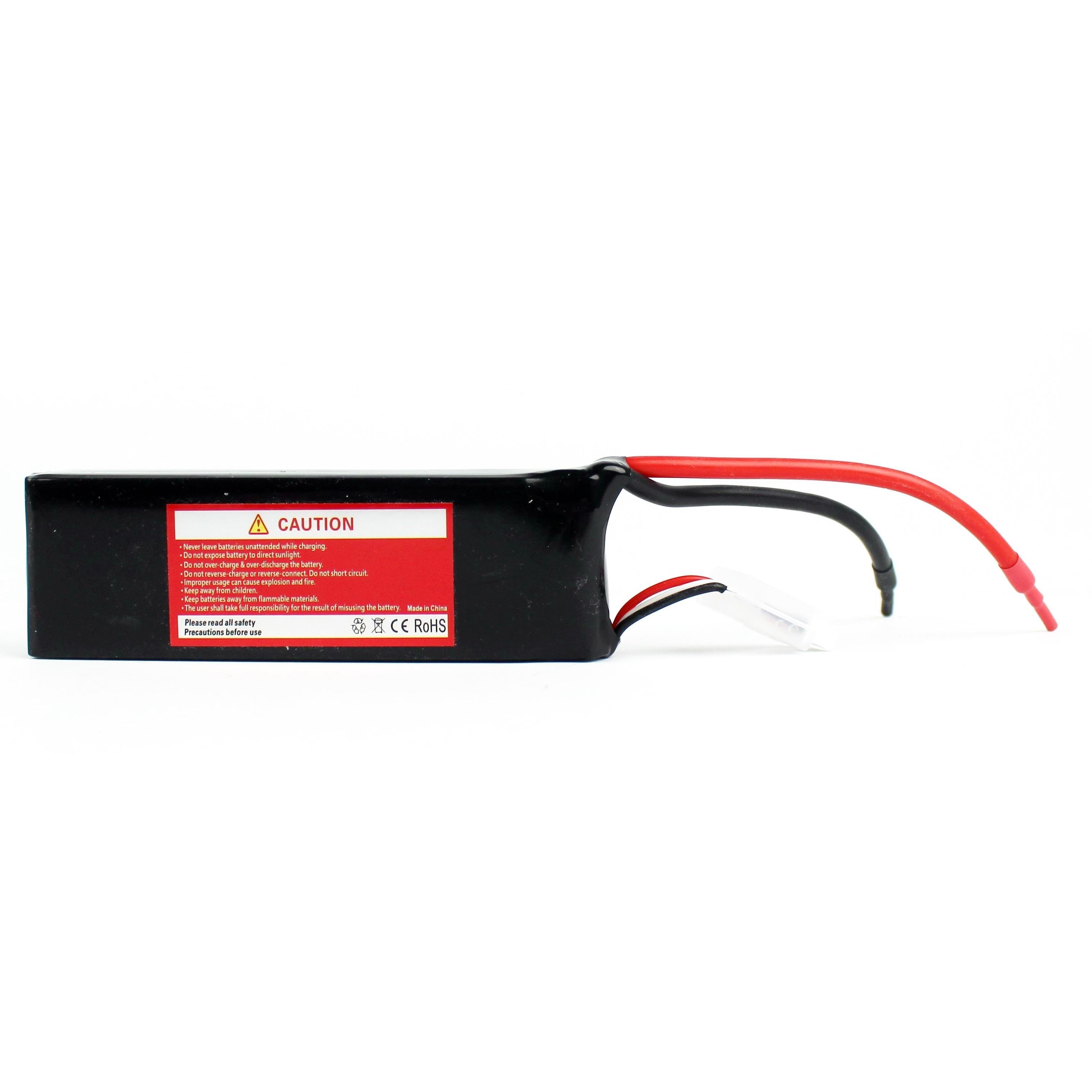 Zeee Power 2S, 7.4 Volt, 2700 mAh, 30C, Fişsiz, Soft Case Li-Po Pil