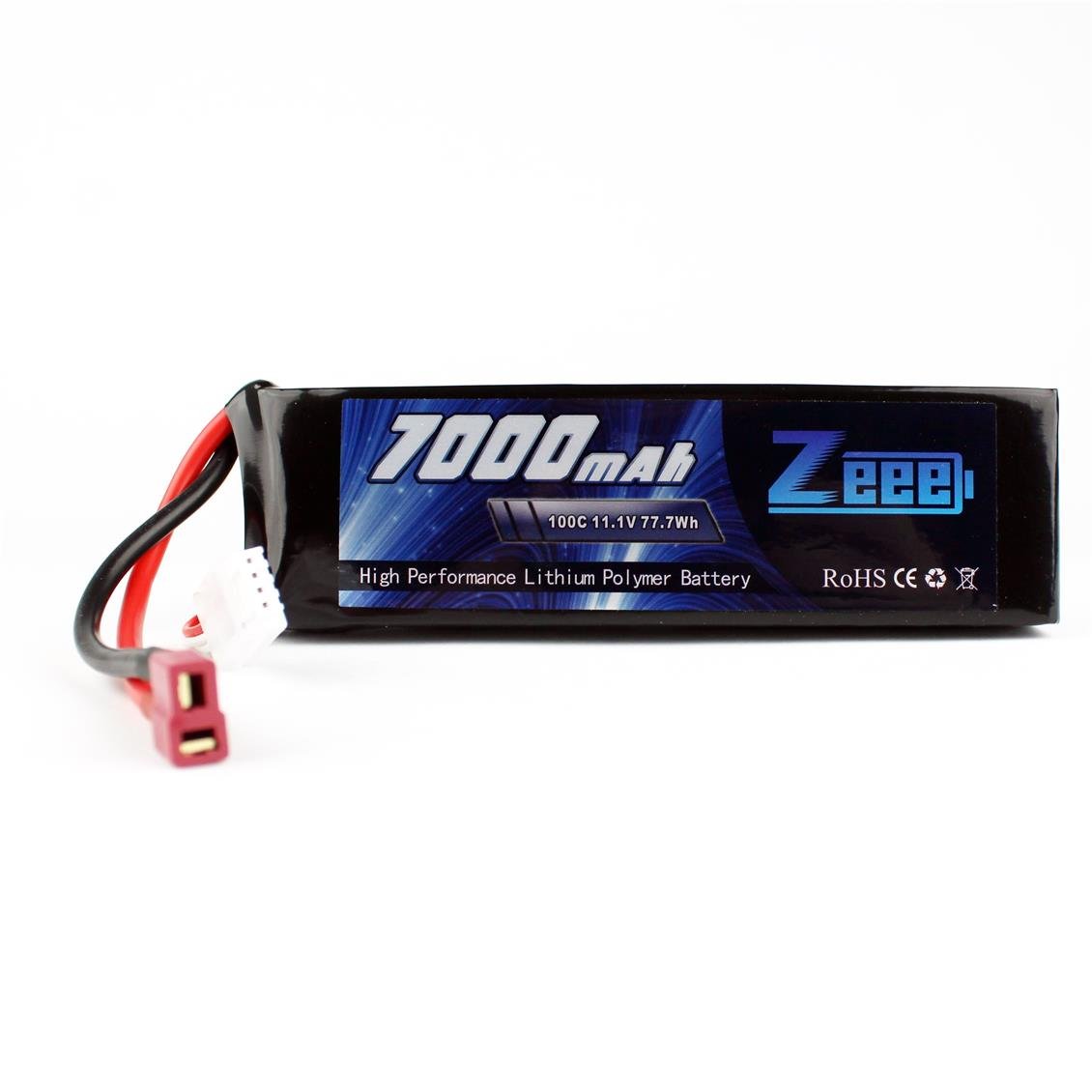 Zeee Power 3S, 11.1 Volt, 7000 mAh, 100C, T-Deans Fişli, Li-Po Pil Grubu