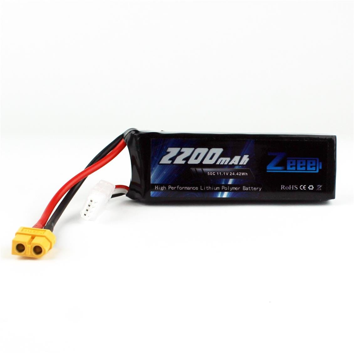 Zeee Power 3S, 11.1 Volt, 2200 mAh, 50C, XT60 Fişli, Li-Po Pil Grubu