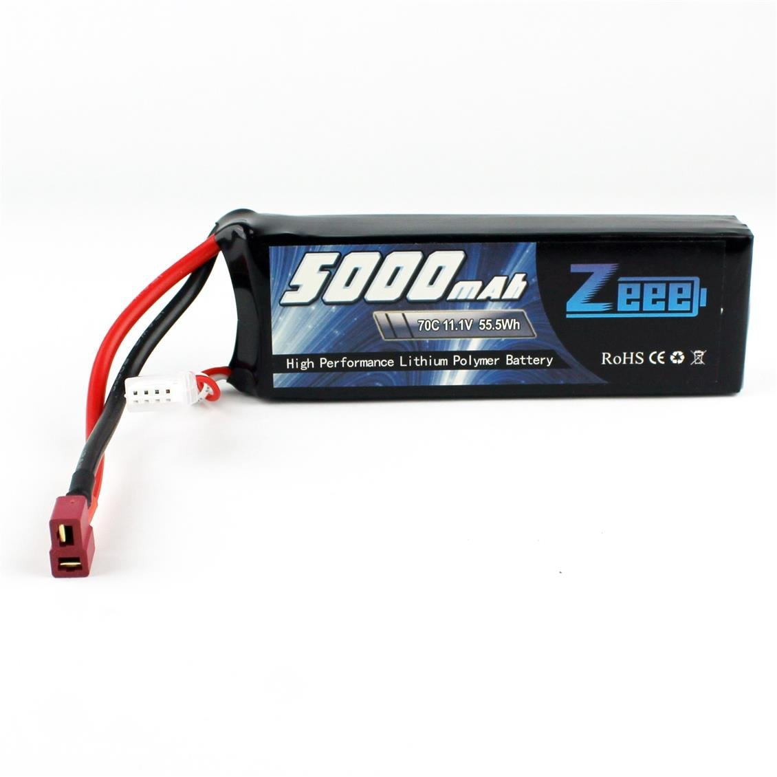 Zeee Power 3S, 11.1 Volt, 5000 mAh, 70C, T-Deans Fişli, Li-Po Pil Grubu