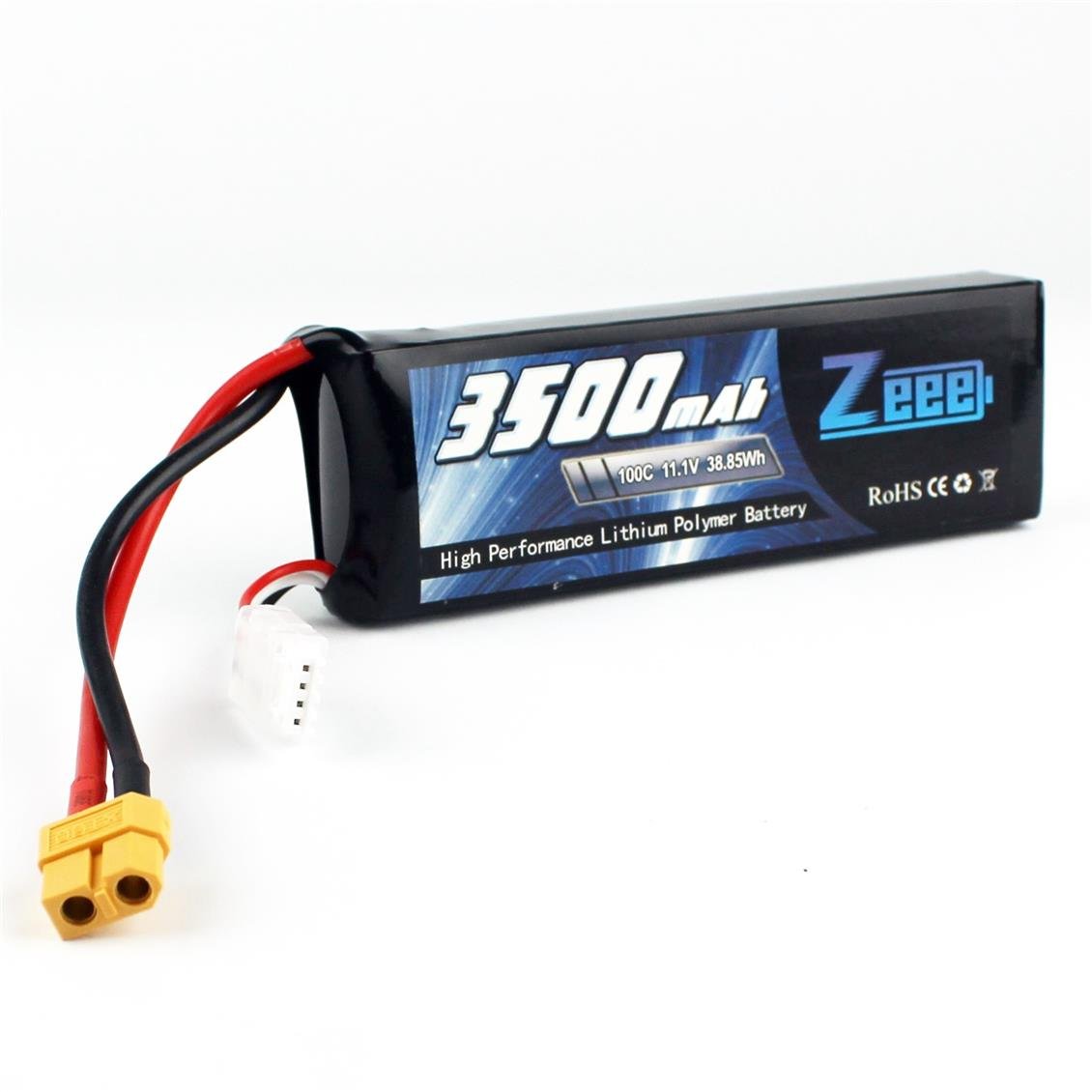 Zeee Power 3S, 11.1 Volt, 3500 mAh, 100C, XT60 Fişli, Li-Po Pil Grubu