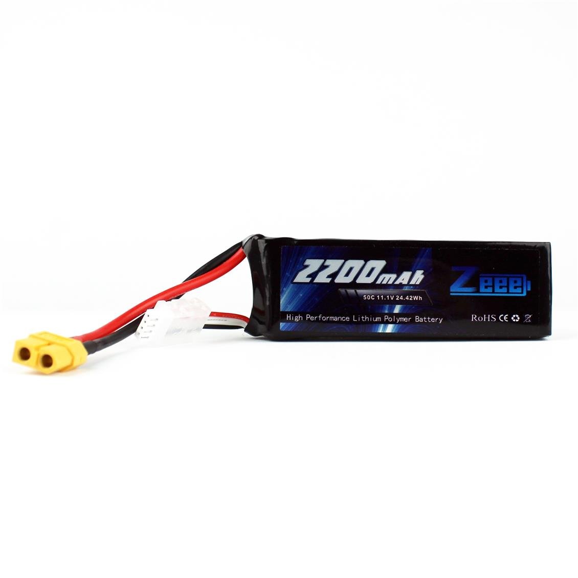 Zeee Power 3S, 11.1 Volt, 2200 mAh, 50C, XT60 Fişli, Li-Po Pil Grubu