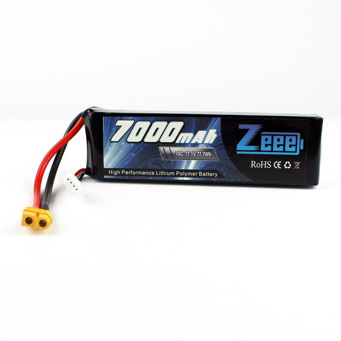 Zeee Power 3S, 11.1 Volt, 7000 mAh, 70C, XT60 Fişli, Li-Po Pil Grubu