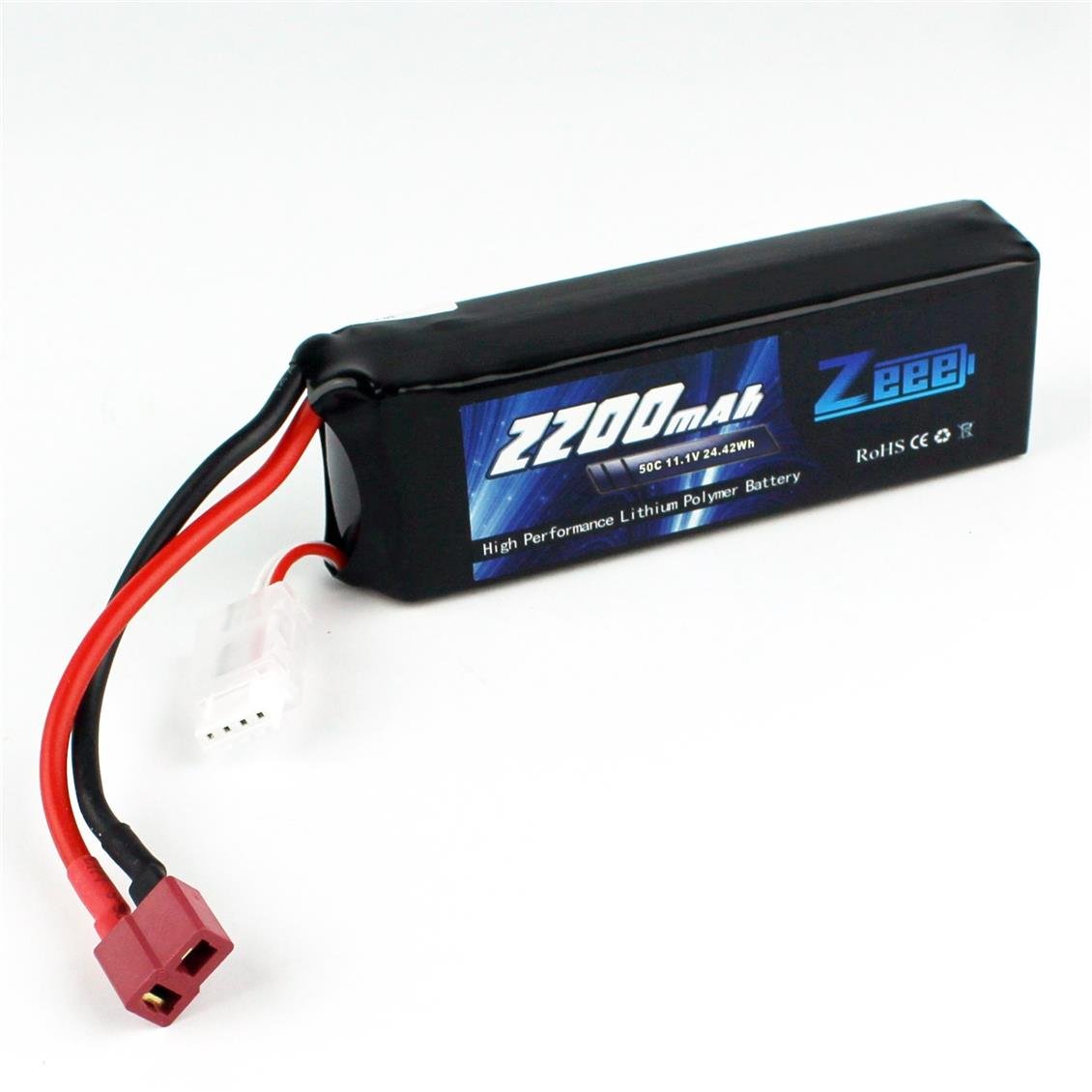 Zeee Power 3S, 11.1 Volt, 2200 mAh, 50C, T-Deans Fişli, Li-Po Pil Grubu