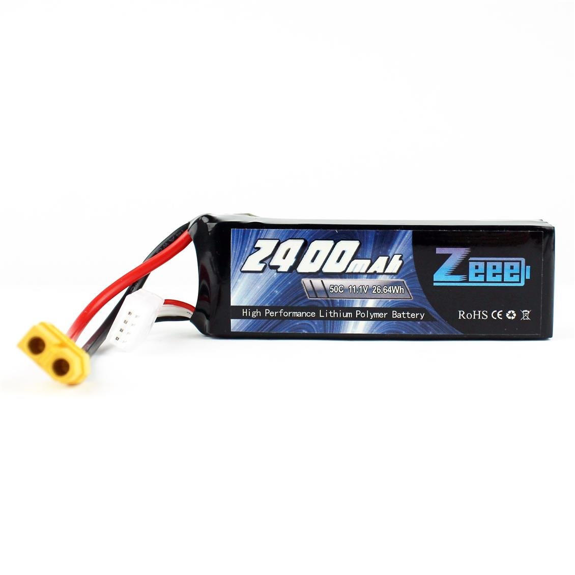 Zeee Power 3S, 11.1 Volt, 2400 mAh, 50C, XT60 Fişli, Li-Po Pil Grubu