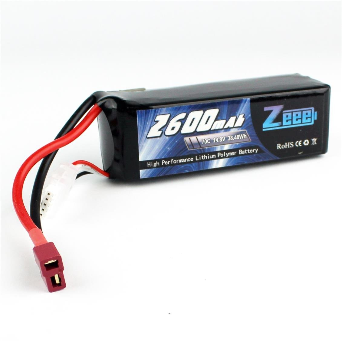 Zeee Power 4S, 14.8 Volt, 2600 mAh, 70C, T-Deans Fişli, Li-Po Pil Grubu