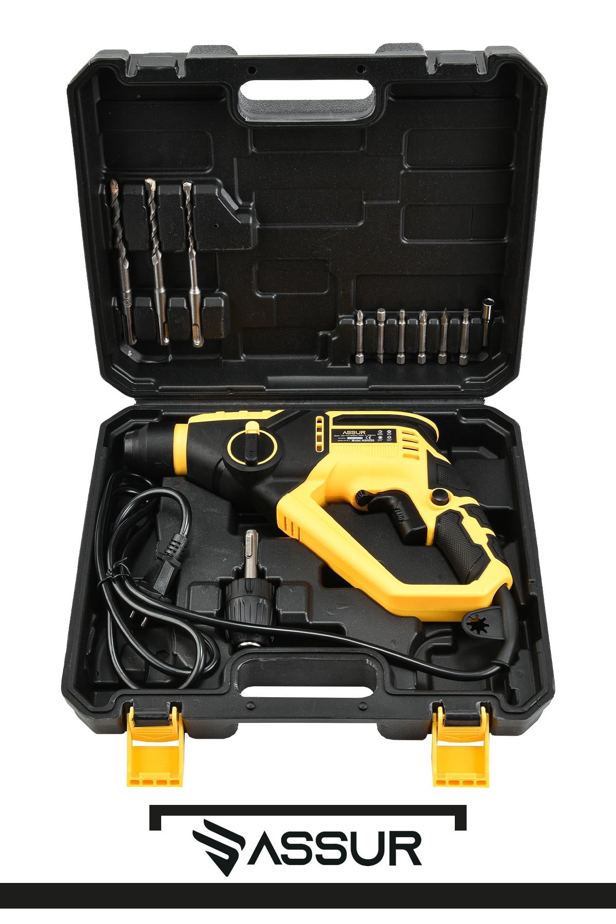 Assur Profesyonel 250W 2 Kademeli Bakır Sargılı Darbeli Kırıcı Delici Hilti