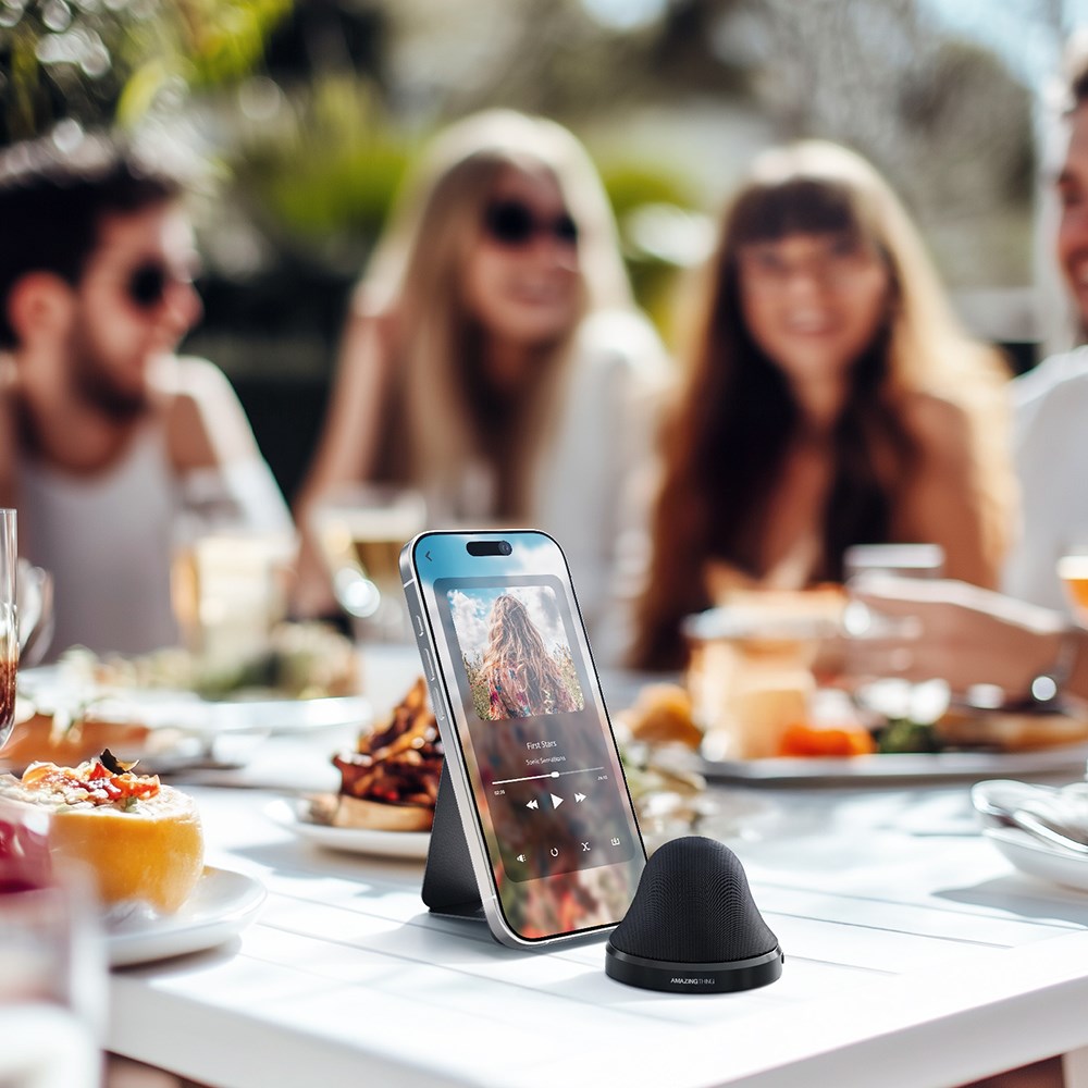 Amazingthing MagPlay Pocket Wireless Şarj Destekli Mini Bluetooth Speaker Hoparlör v5.4