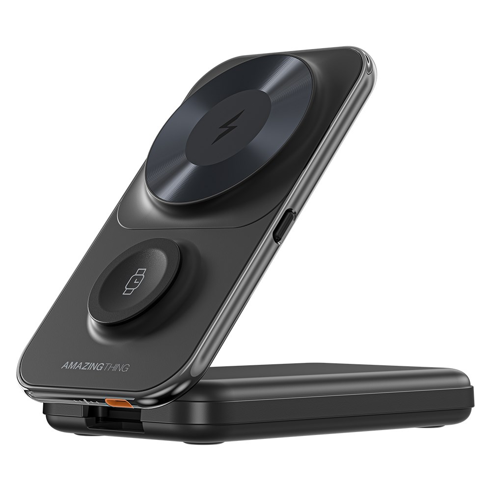 Amazingthing Thunder Pro Mag 6in1 PD22.5W Katlanabilir Standlı Kablosuz Powerbank 8000mAh