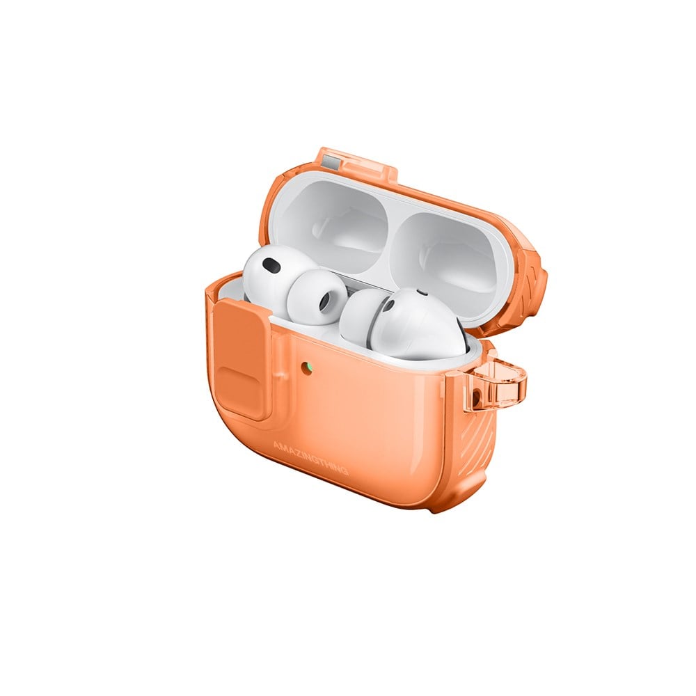 Apple Airpods Pro 3 Amazingthing Kilit Tasarımlı Airbagli Titan Pro Serisi Kapak