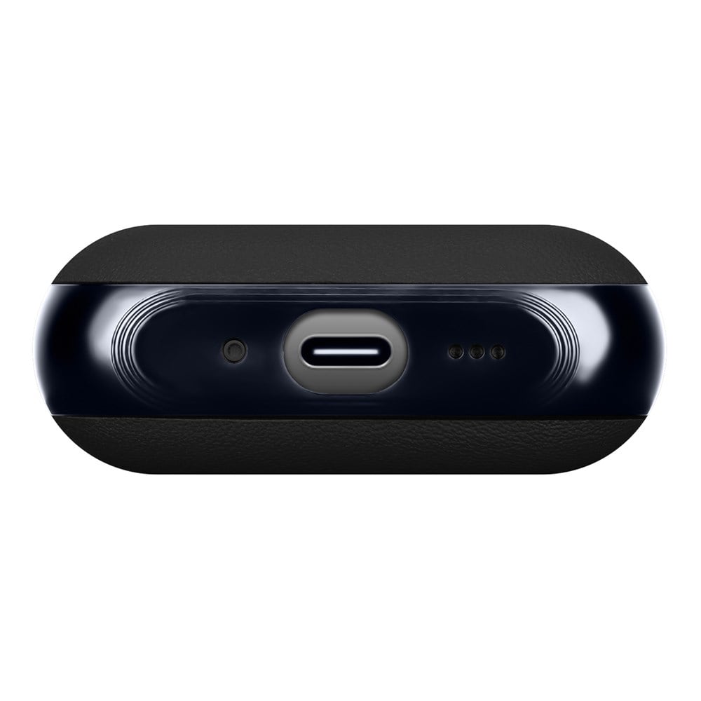 Apple AirPods Pro 3 Kılıf M-Safe Şarj Özellikli Mutural Poying Serisi Deri Tasarımlı Kapak