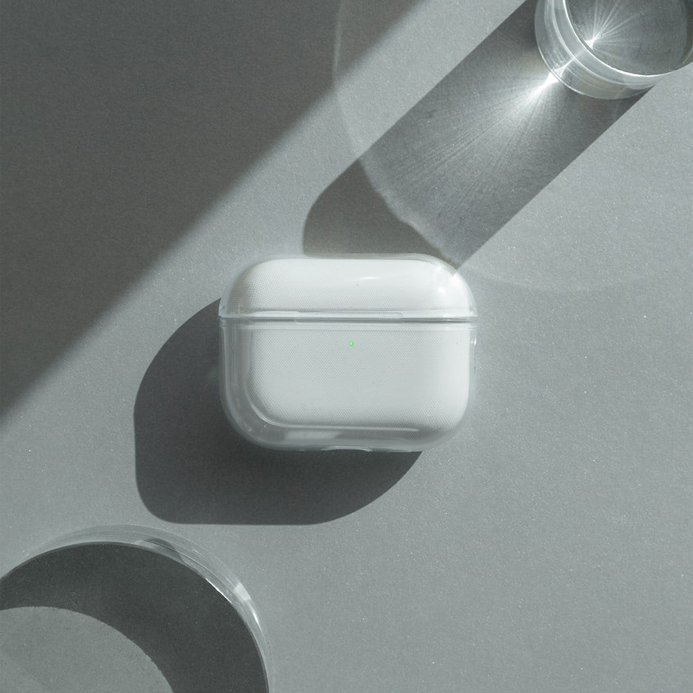 Apple AirPods Pro 3 Kılıf Qi M-Safe Şarj Özellikli Native Union Clear Serisi Silikon Kapak